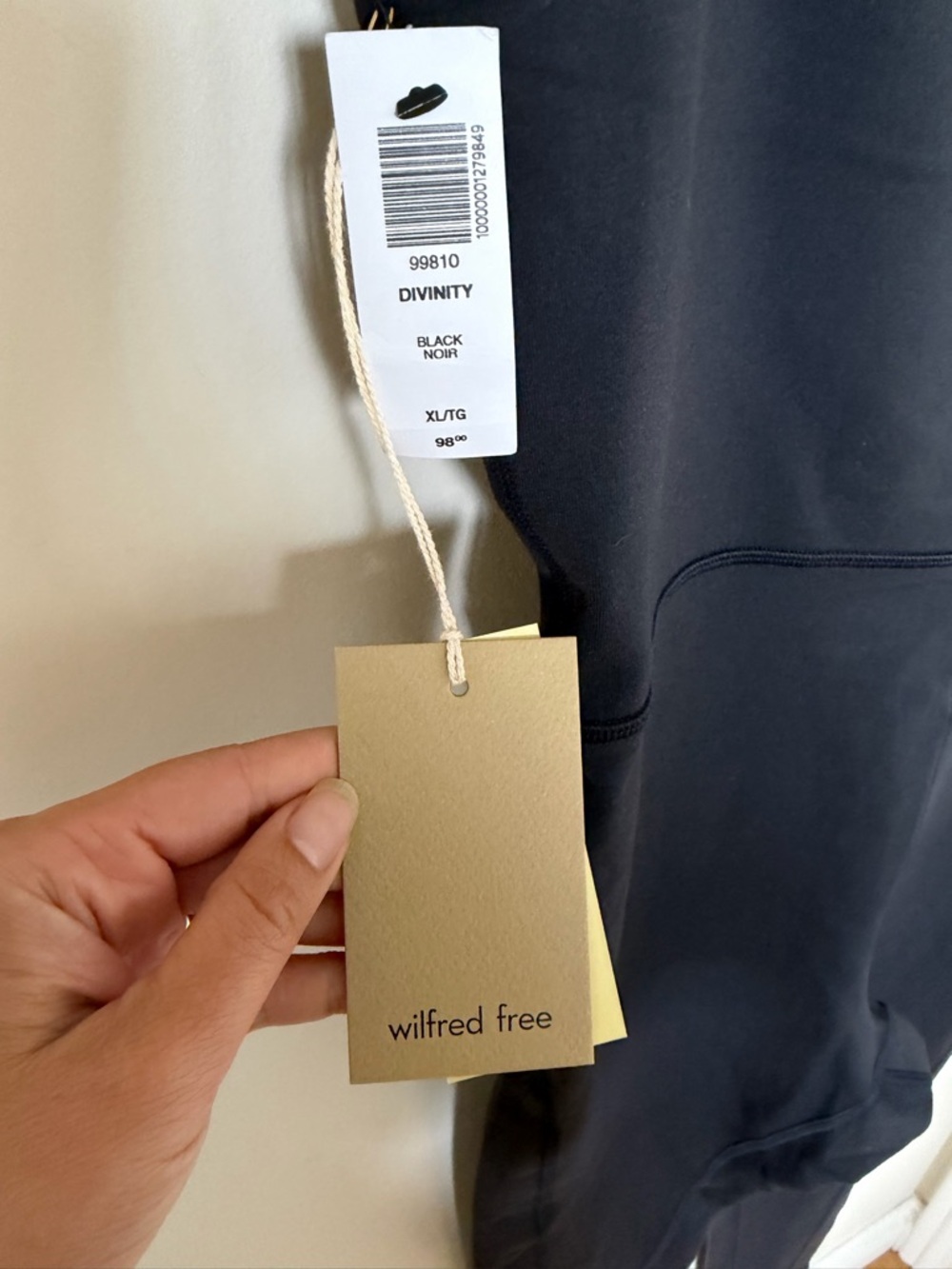 NWT Aritzia Wilfred Divinity Jumpsuit  Full Length XL - Picture 2 of 6